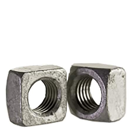 Newport Fasteners 3/4-10 Regular Square Nuts/Grade 2/Hot Dip Galvanized , 25PK NB238042P-25